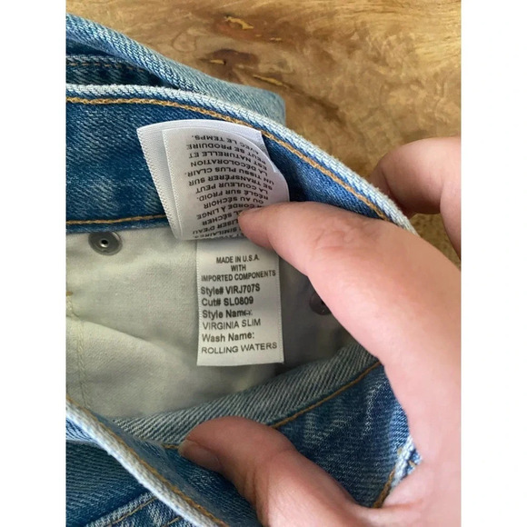 SLVRLAKE Virginia Slim Jeans Size 25 - Picture 10 of 13